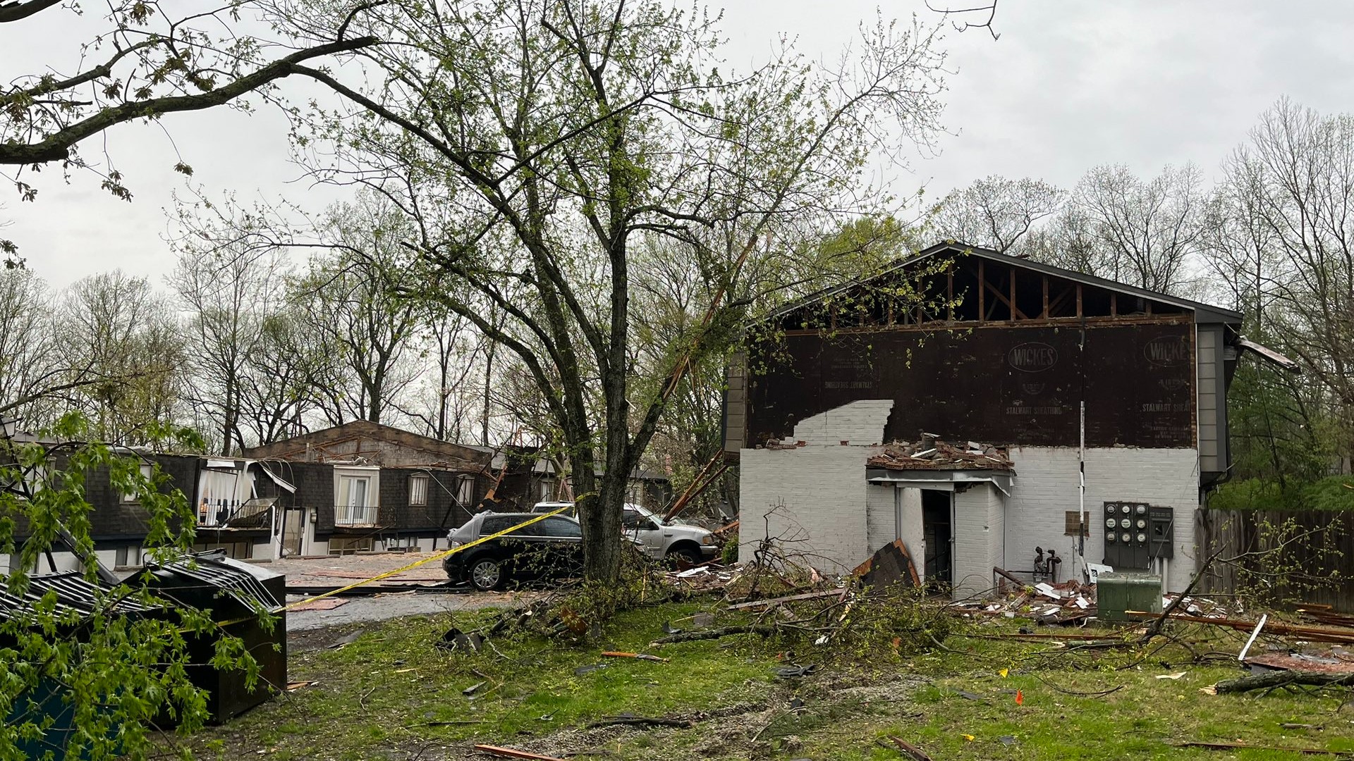 About 20 people met with the American Red Cross Wednesday.