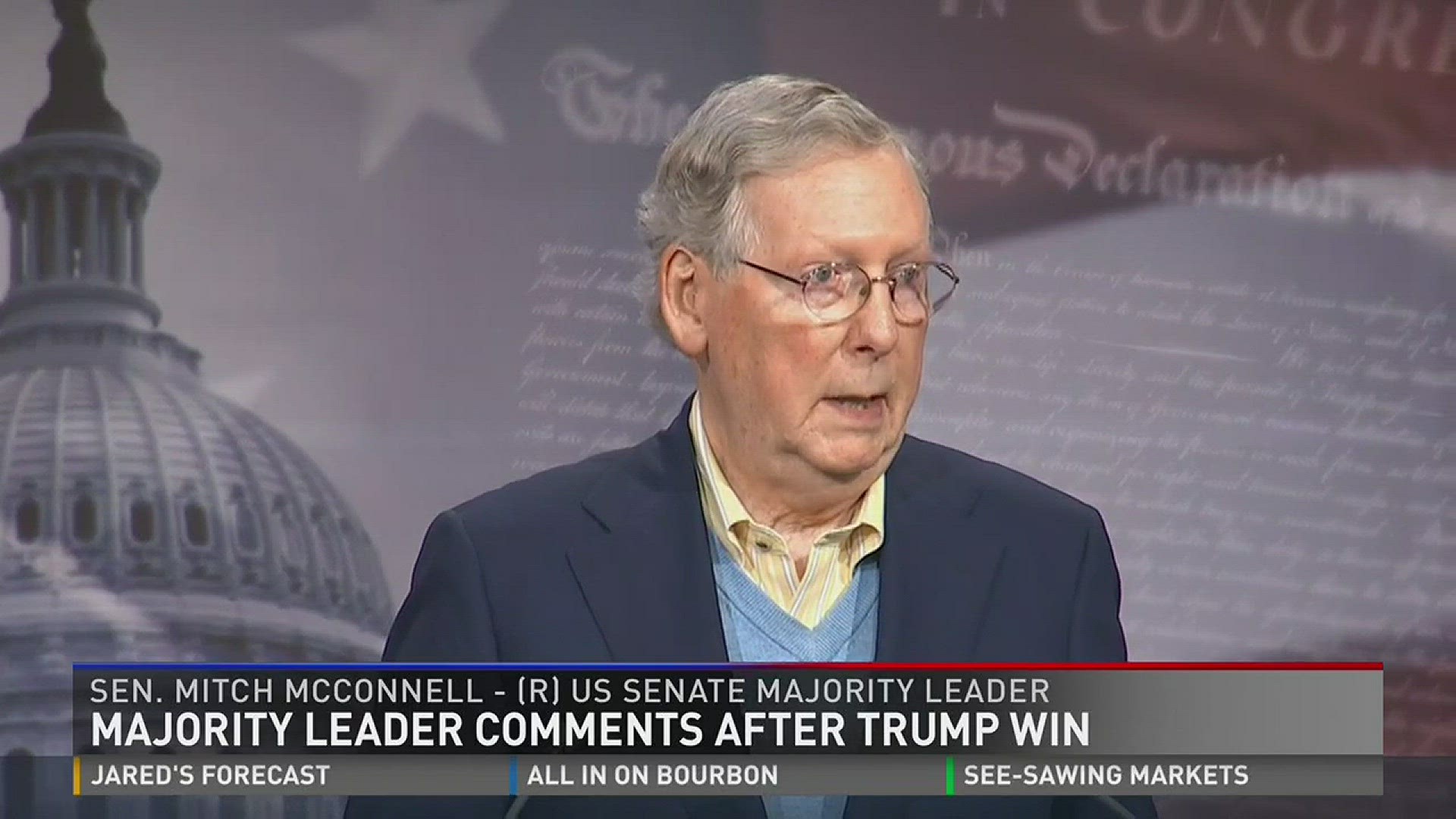 McConnell comments after Trump's win