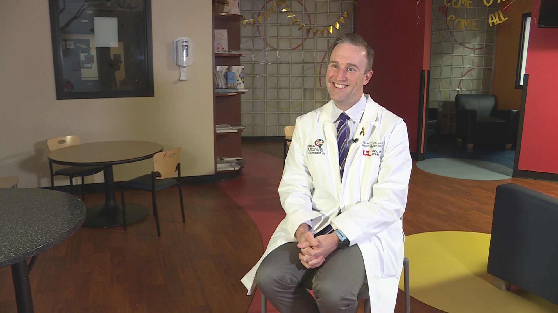 Dr. Michael Ferguson made the move from Riley Children's in Indianapolis to Norton Children's in August and began seeing patients in September.