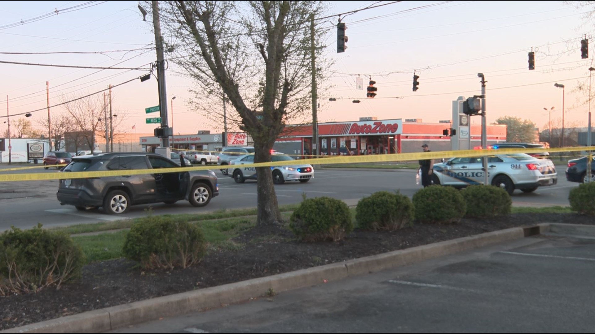 LMPD said they are unable to confirm how many gunshots were fired in the area, and no arrests have been made.