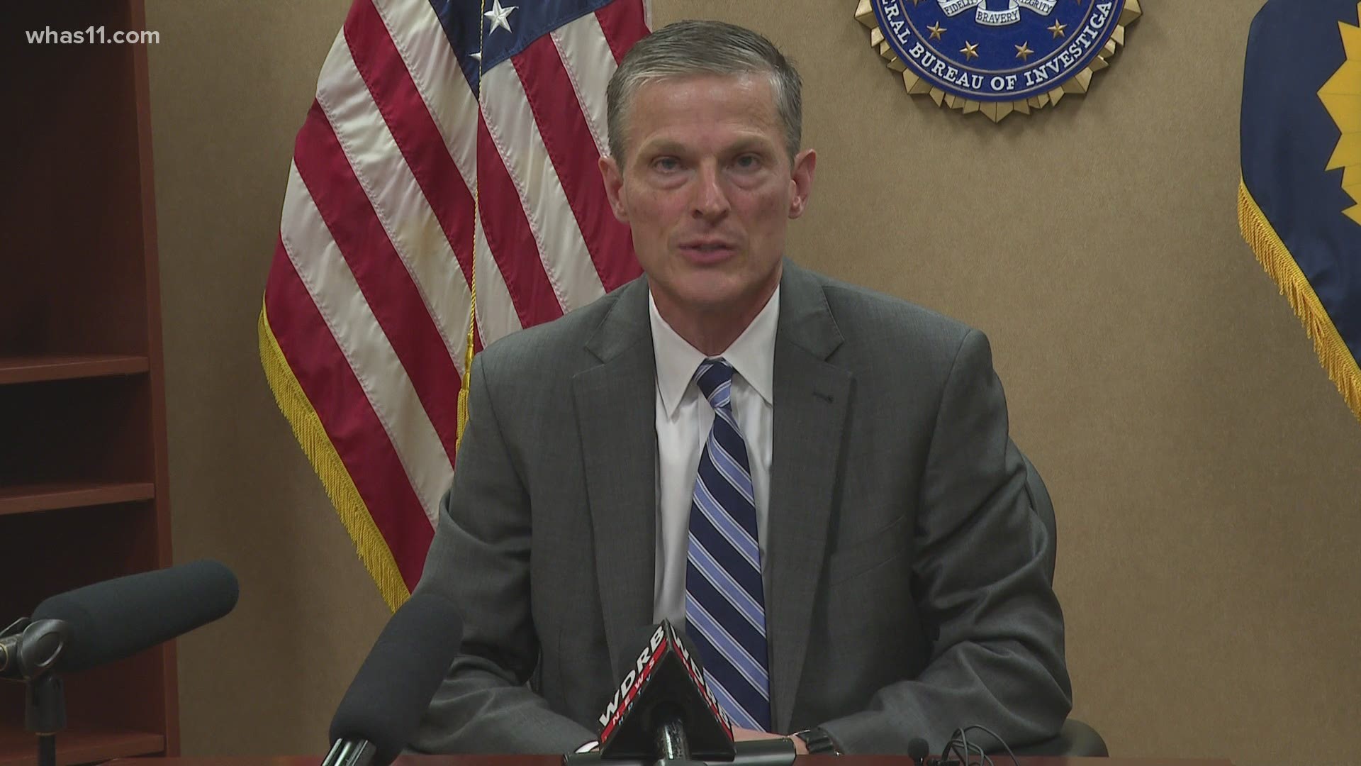 The Special Agent in Charge at Louisville FBI will be leaving soon to take on a new role in Washington. 
He's talking about the agency's priorities moving forward.