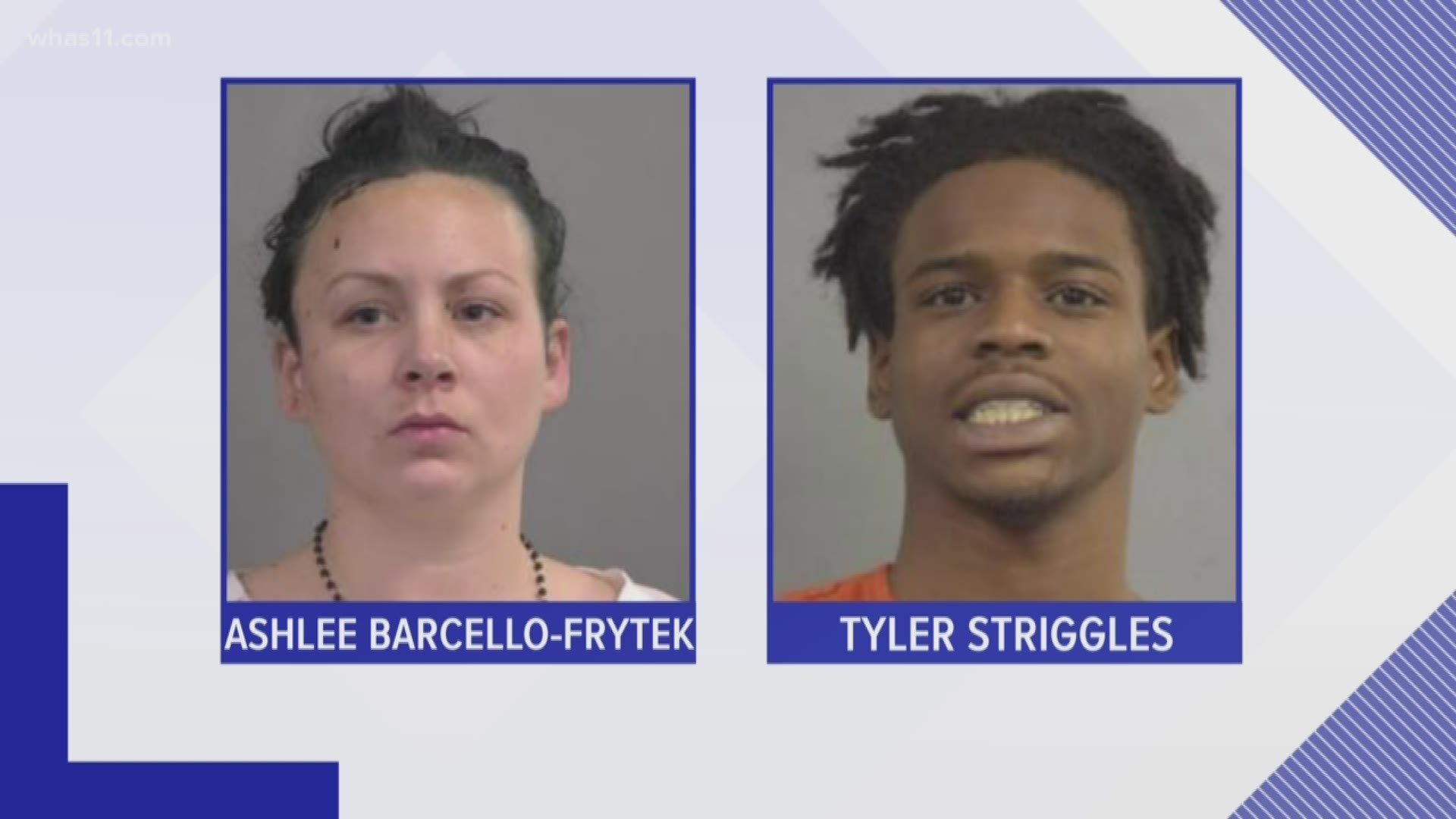The two people in the fleeing vehicle arrested were identified as Fort Lauderdale, Fla. residents 26-year-old Ashlee Barcello-Frytek and 18-year-old Tyler Striggles.