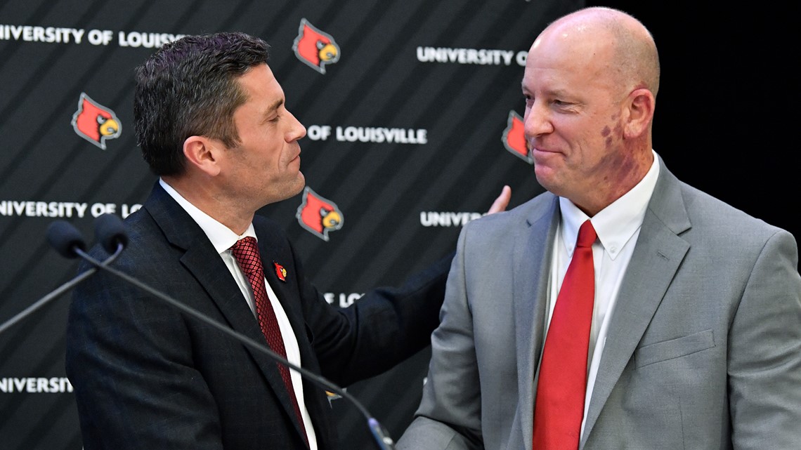 Jeff Brohm is back home coaching UofL with high expectations