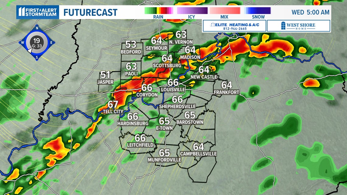Strong storms may strike Louisville, southern Indiana Tuesday - Vimarsana News