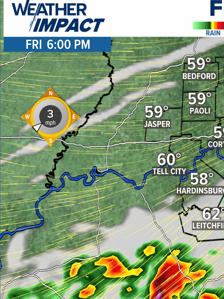 Strong storms possible Friday in Kentucky | Weather Impact Alert Day ...