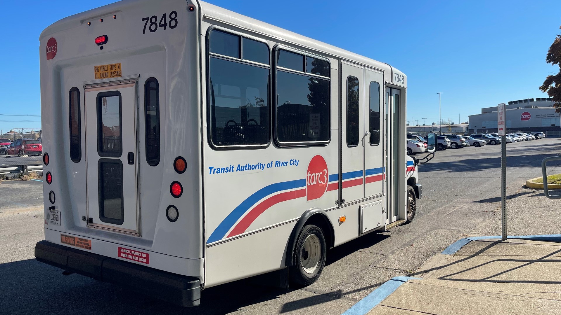 TARC3 is a shared ride service for people who have a disability preventing them from using TARC's daily bus service.