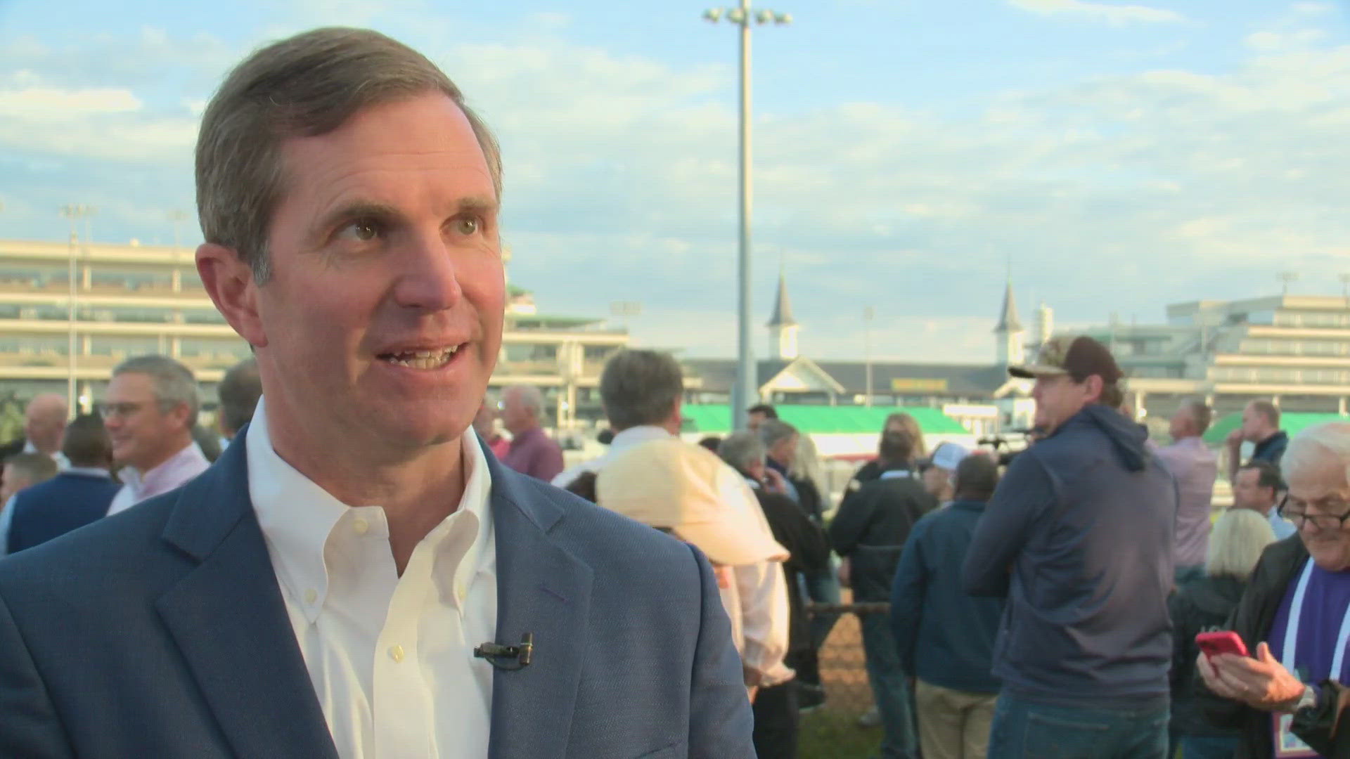 Gov. Andy Beshear is also excited for the anniversary celebration, saying it gives everyone a chance to have some fun.