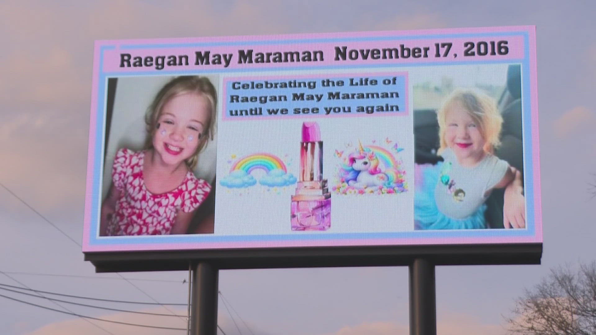 Two young girls and a pregnant mom were killed in a January 2023 house fire. One Raegan Maraman's birthday, the family is advocating for smoke detectors.