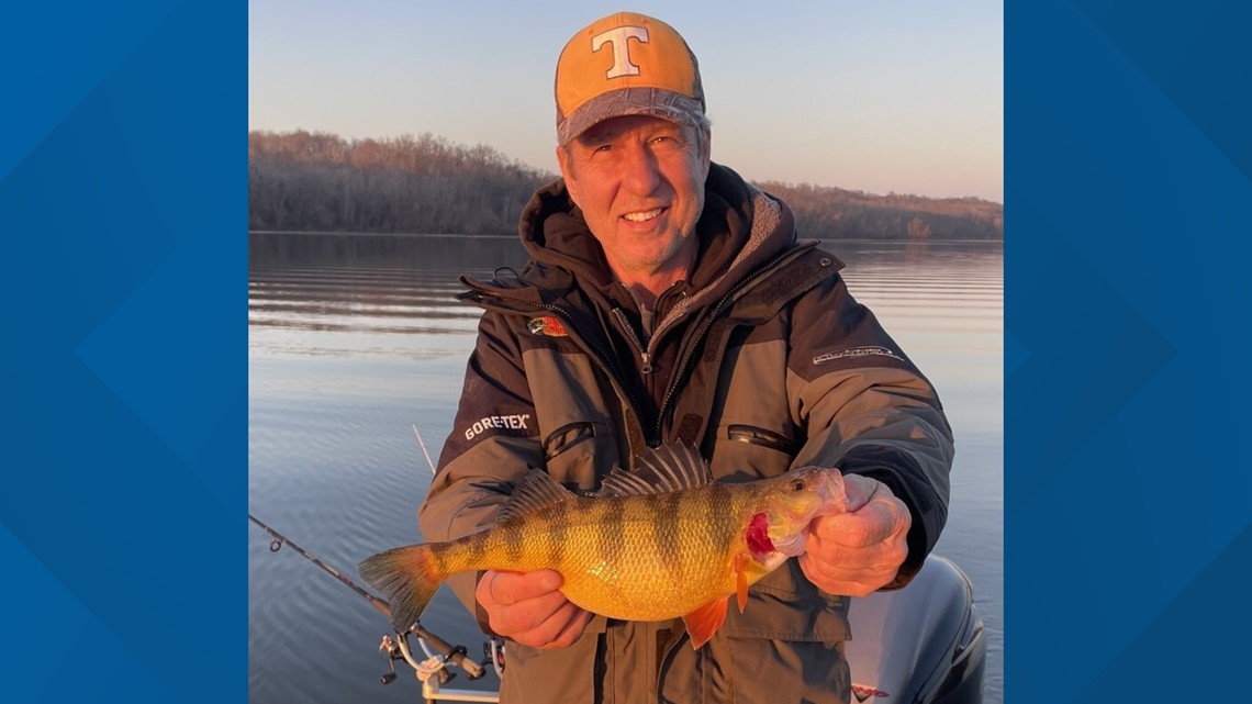 Tennessee fisherman catches largest perch in Kentucky history