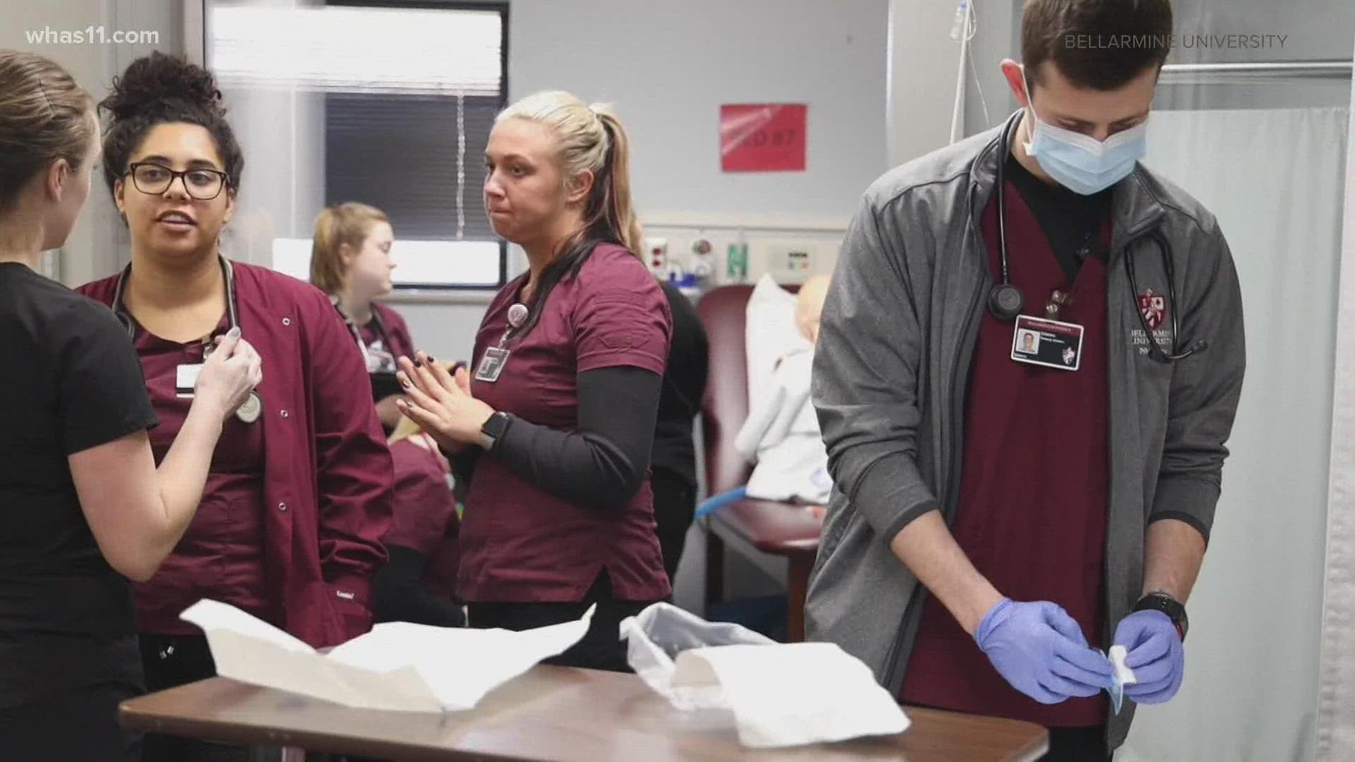 In a sample of about 800 nurses in Kentucky, one in four nurses responded that it would be likely they would leave their jobs in the next three months.