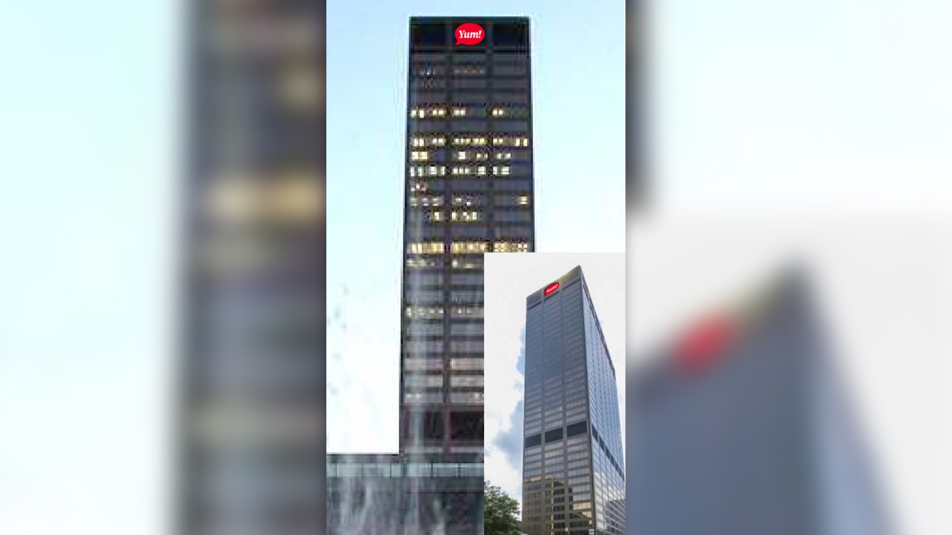 Yum! Brands to place new sign atop downtown Louisville office tower ...