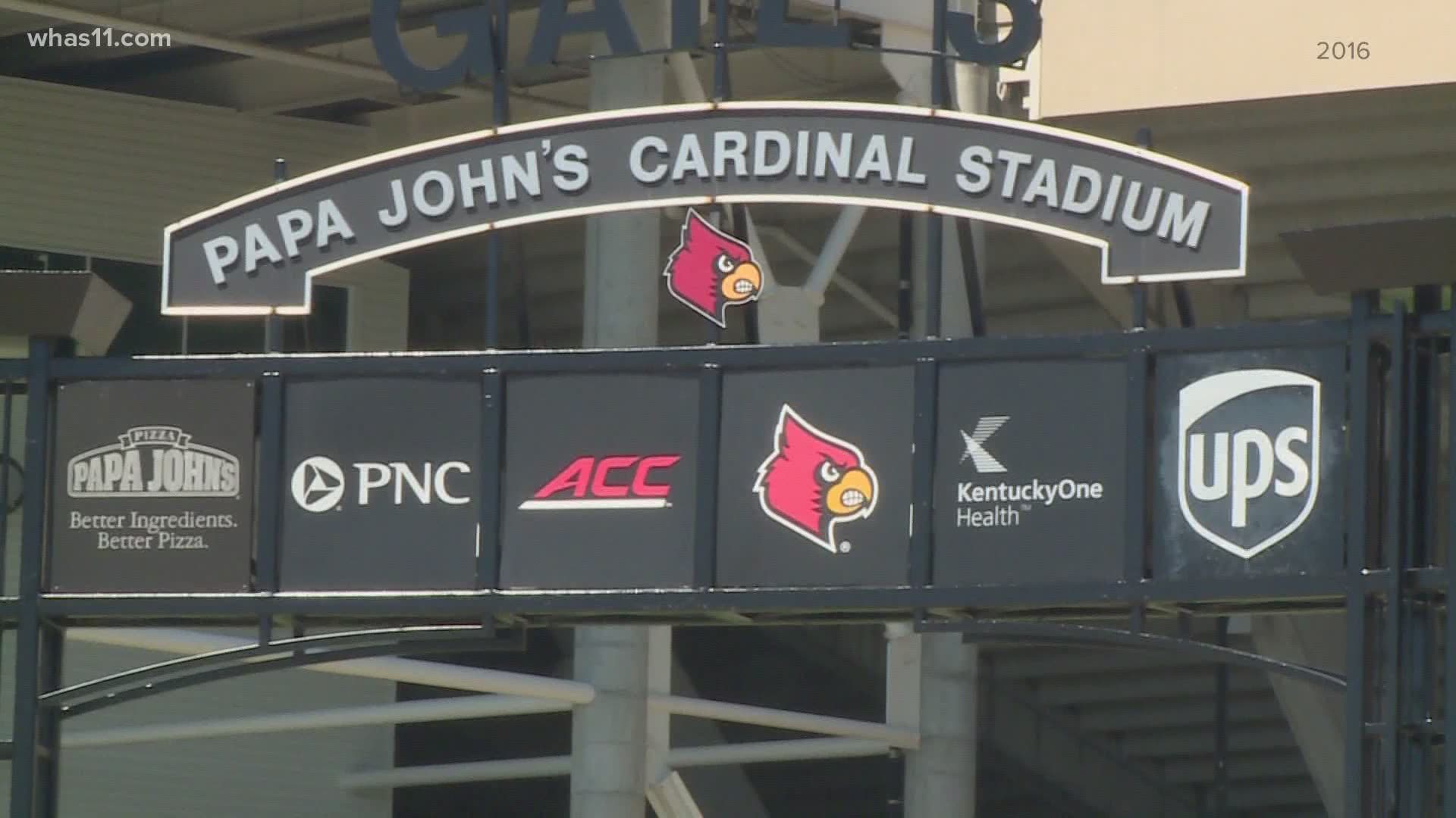 Louisville Cardinals Collegiate Metal Sign