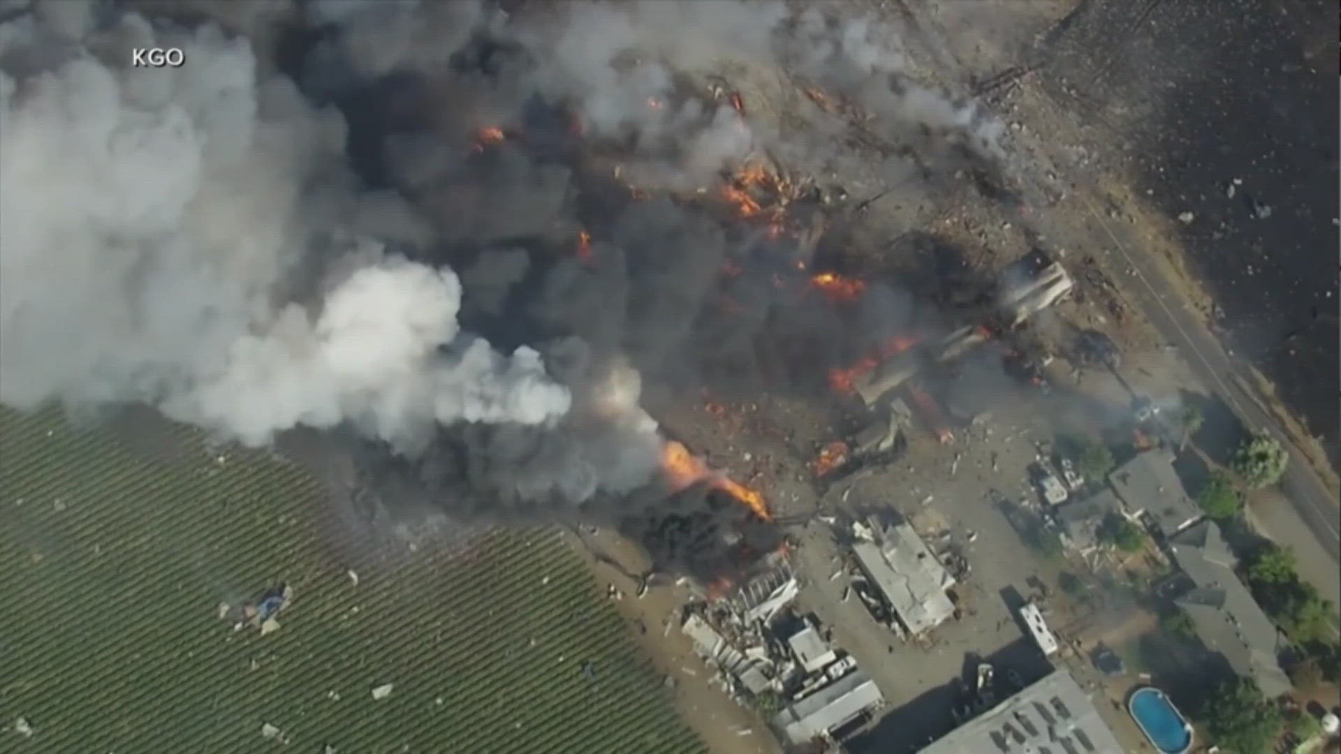 Seven people are still unaccounted for after the explosion.