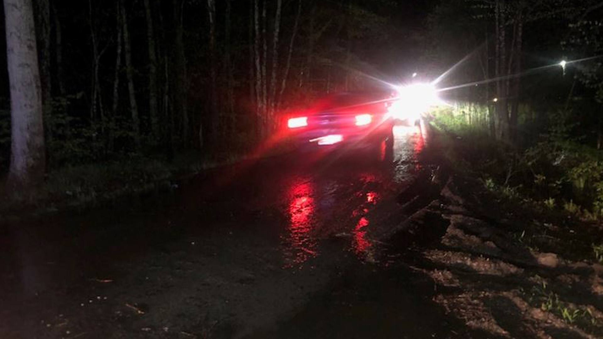 An Amish family's horse and buggy were swept away by floodwaters in Bath County, Kentucky. One child is dead and four are missing.