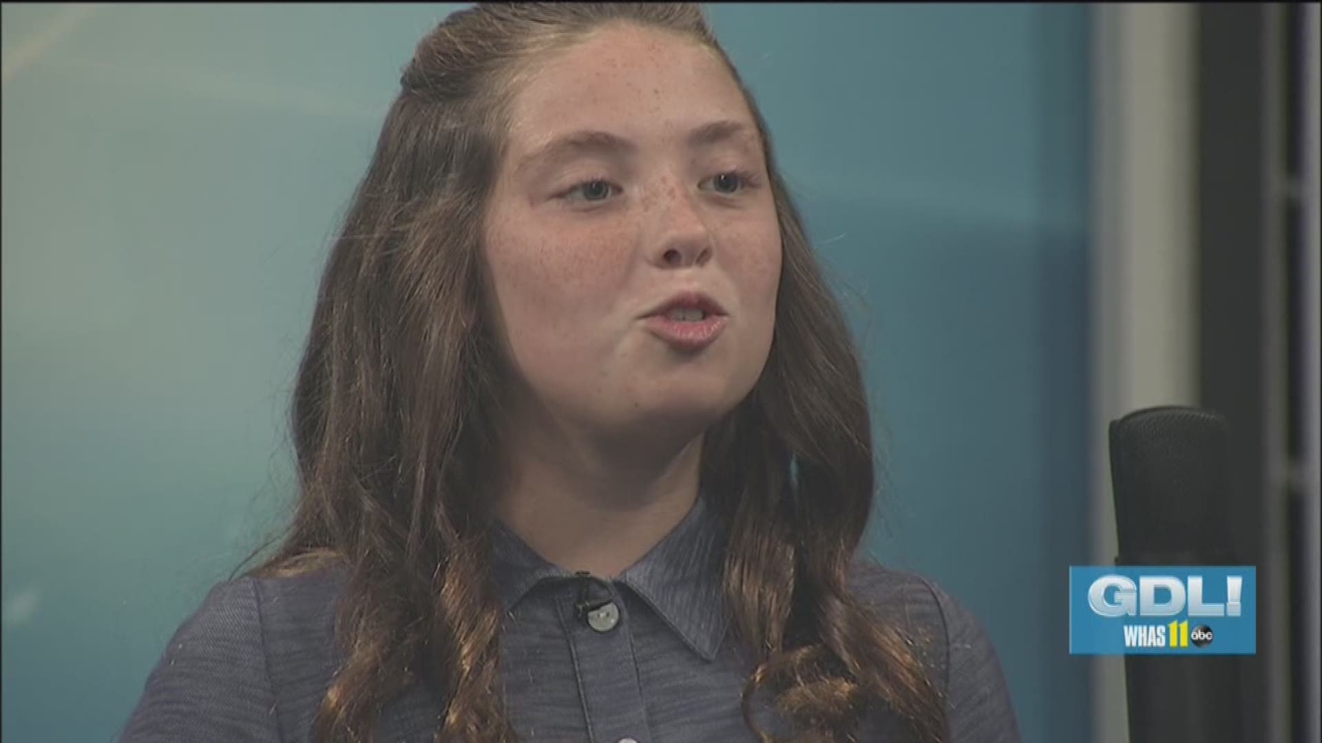 Ella Bennett performs the National Anthem on Great Day Live!