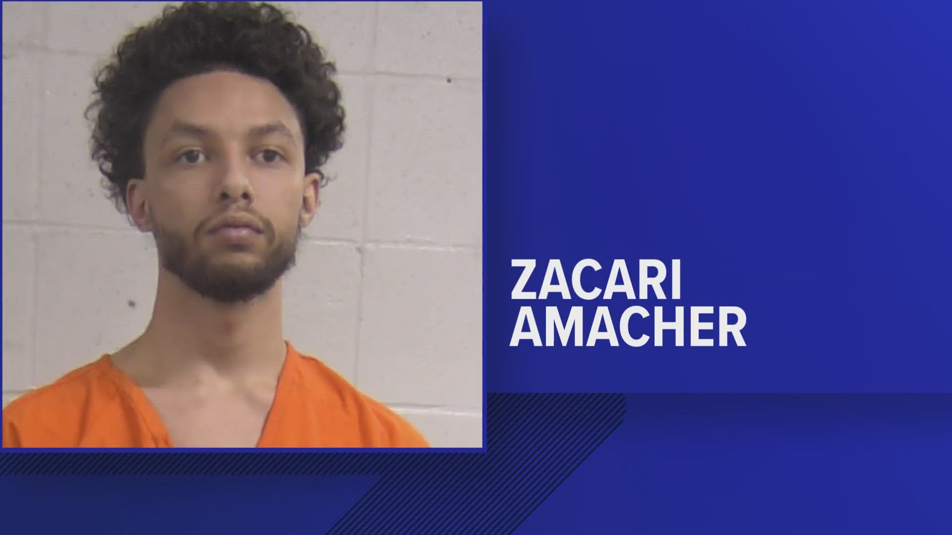 Louisville Metro Police arrested 26-year-old Zacari Amacher on Friday.