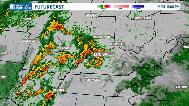 Potential for severe weather overnight in Kentuckiana; Here's what to know