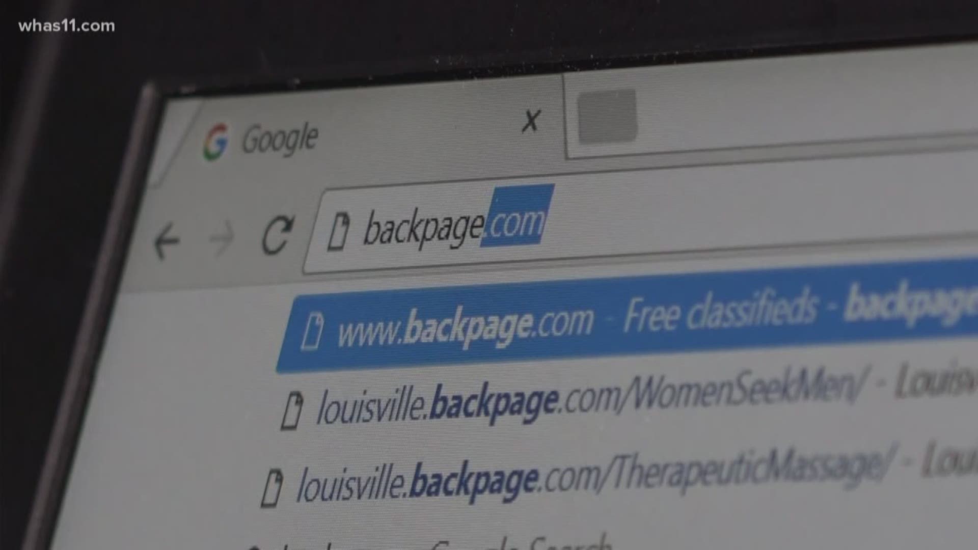 Backpage sex trafficking bill passes
