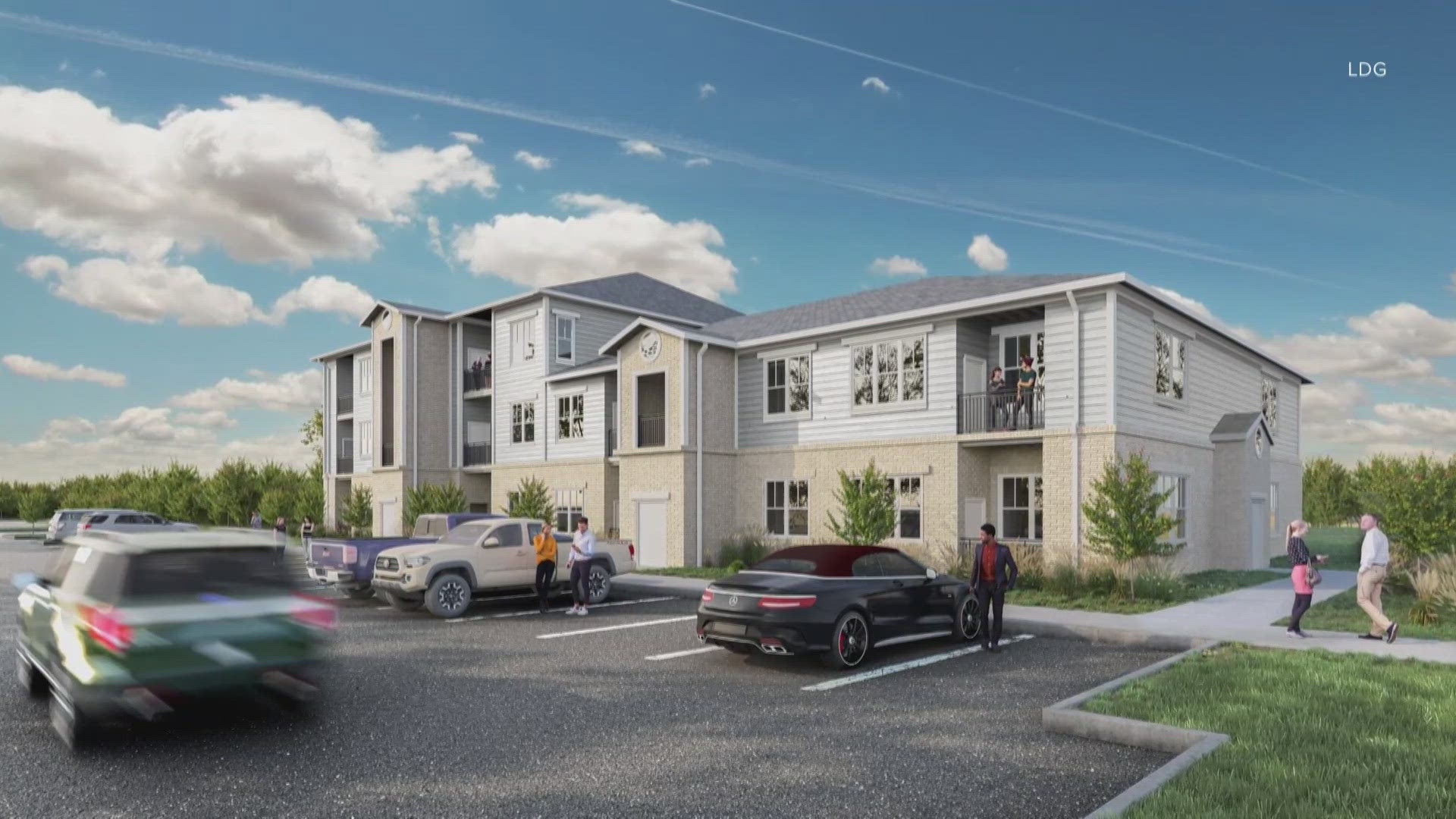 The Shepherd Springs Apartments are expected to be built soon.