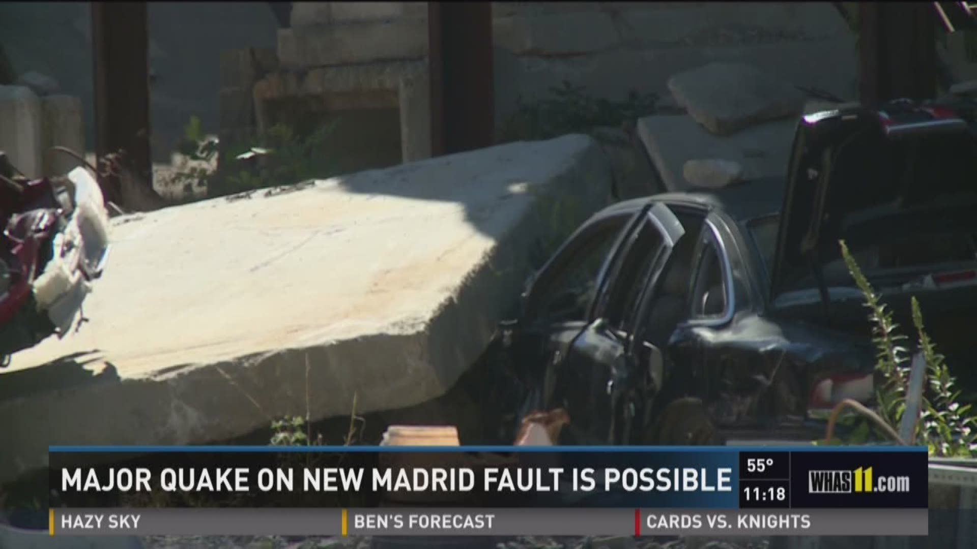 Major quake on New Madrid Fault is possible