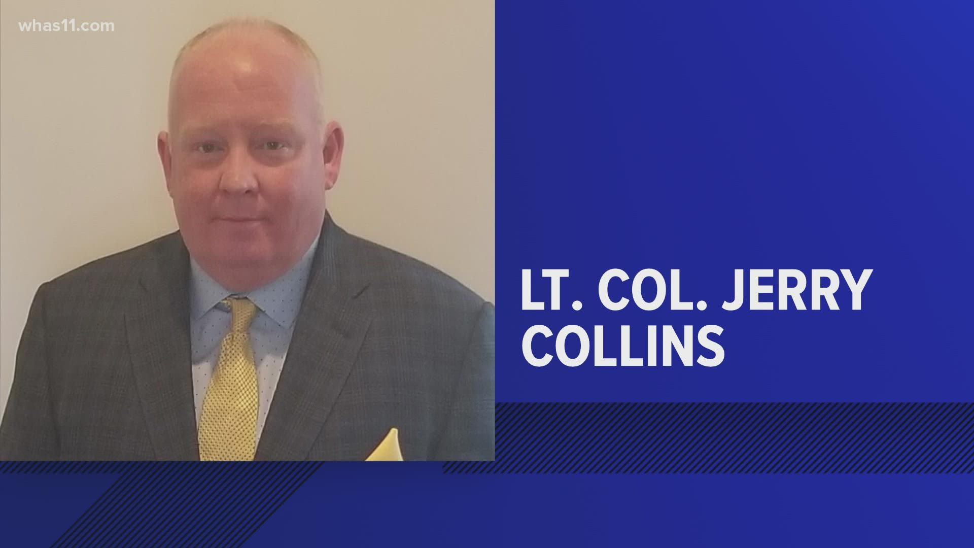 Mayor Fischer has appointed Lieutenant Colonel Jerry Collins to take over as jail director on April 4.