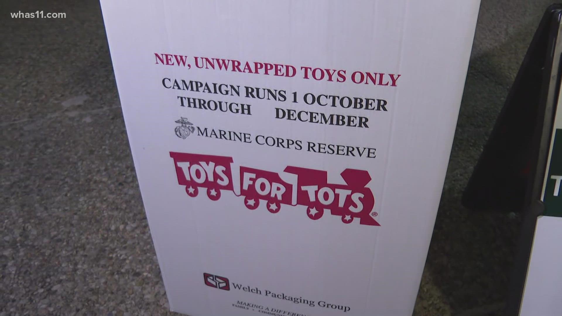 This year, city of Louisville officials are hoping to collect more toys for kids and teens than they did in 2020.