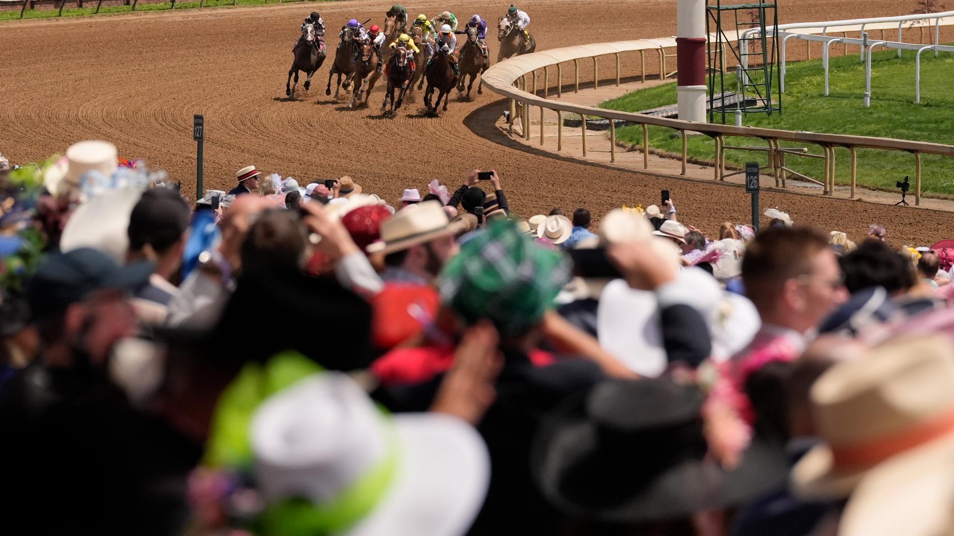 People bet a total of $708.3 million during the spring meet season.