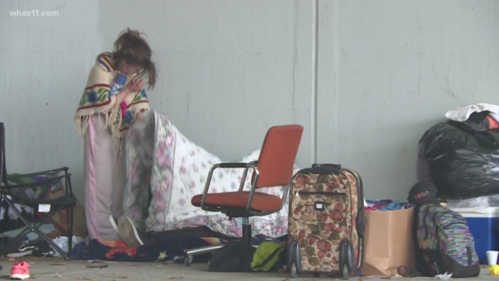 Louisville Metro Council approved $546,000 to go toward funding homeless services.