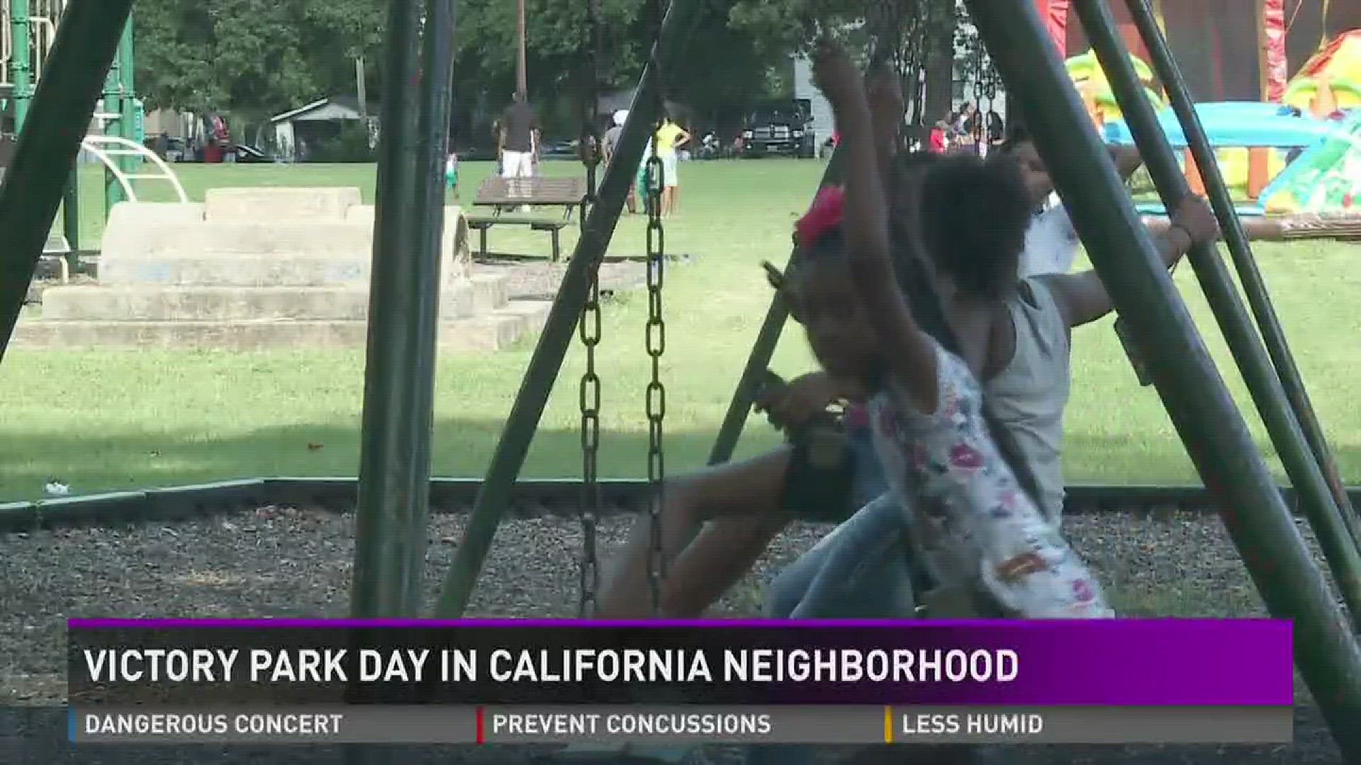 California neighborhood celebrates Victory Park Day