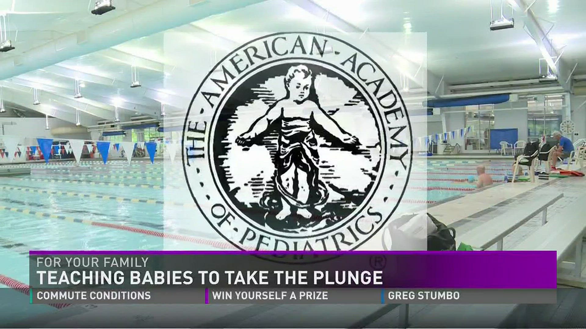 Teaching babies to take the plunge