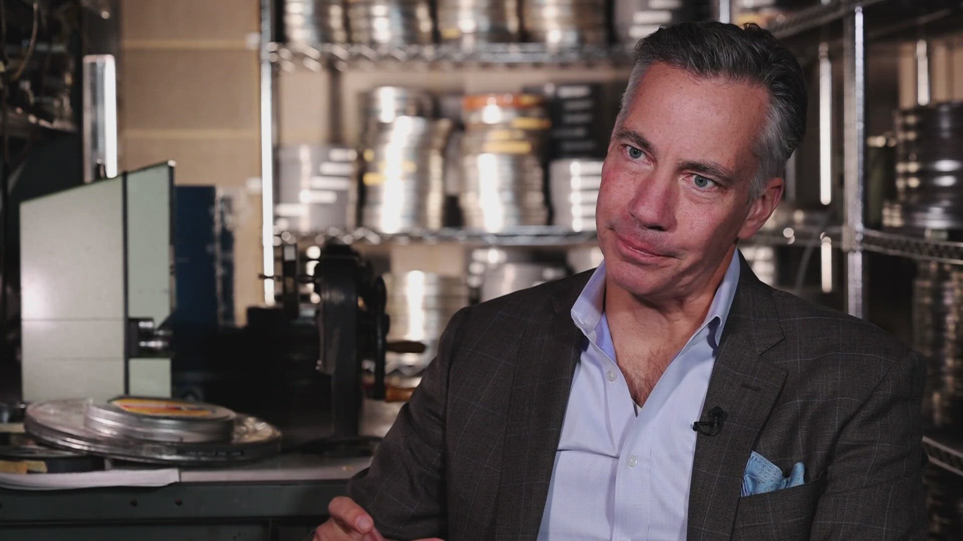 Jim Sciutto, the son of a woman who broke barriers in the journalism industry, visited the WHAS11 archives on Monday, and it took him down memory lane.