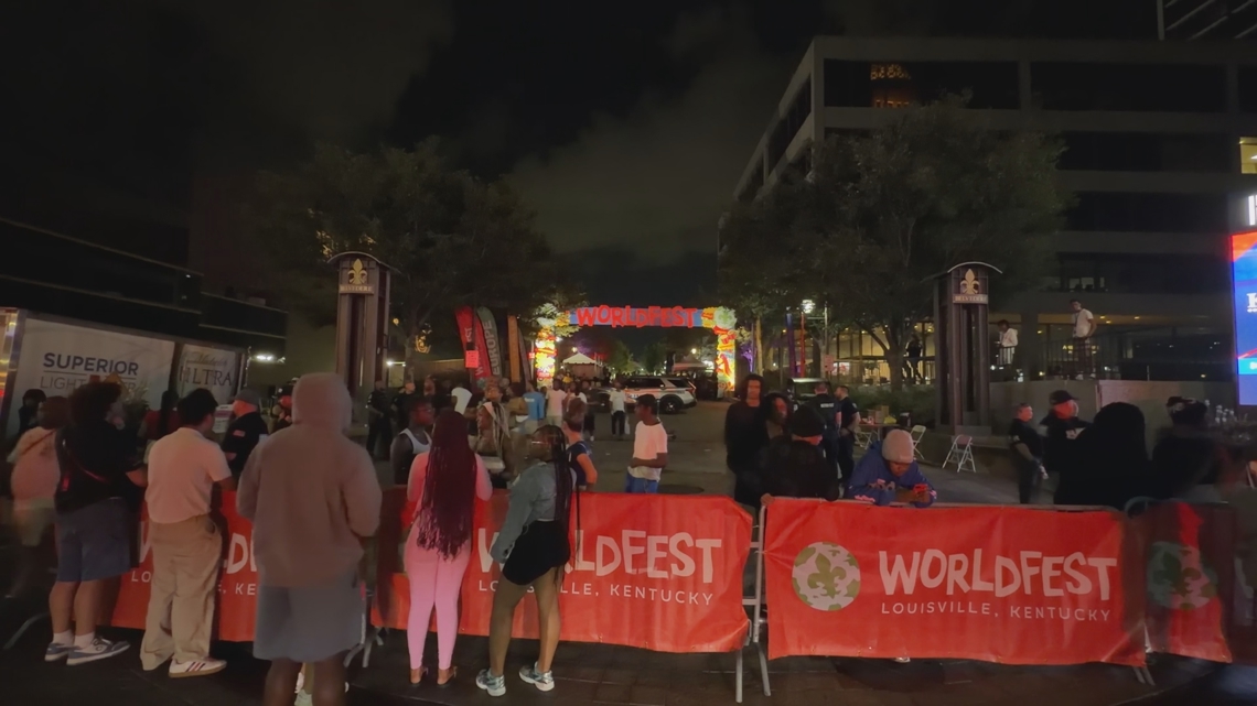 WorldFest ends early Saturday night