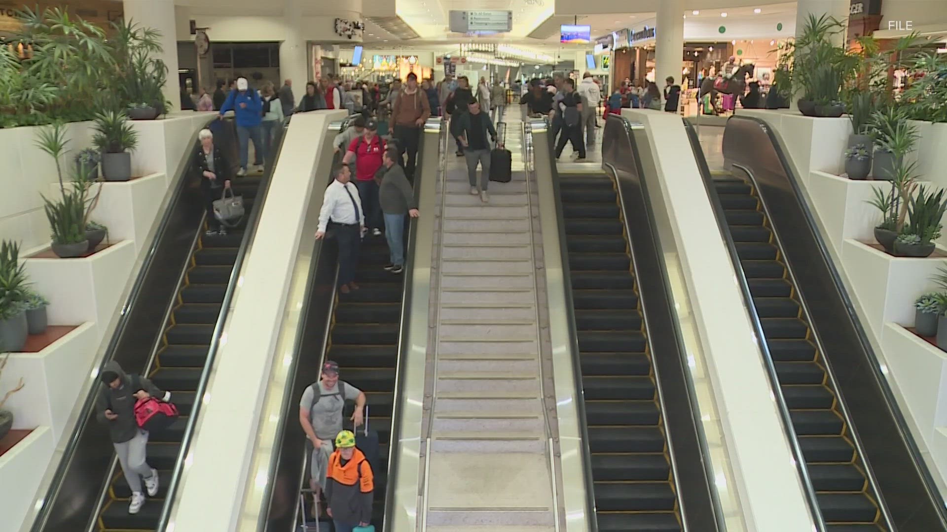 Wednesday is expected to be the busiest day for air travel through the Thanksgiving weekend.