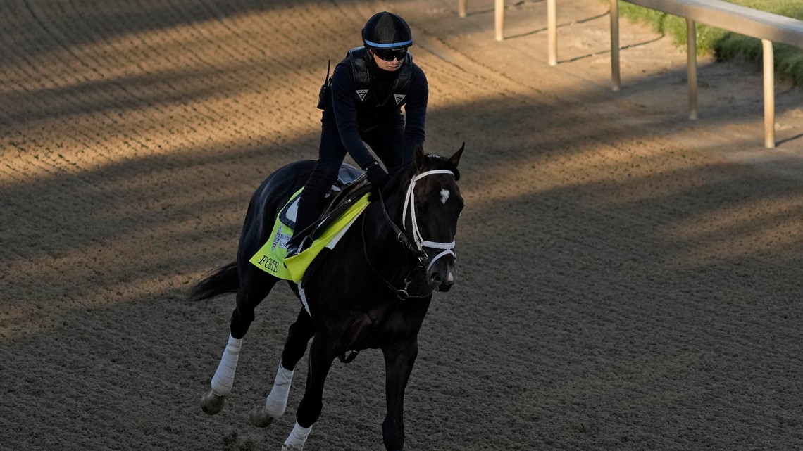 Belmont Stakes contenders get in final workouts ahead of race