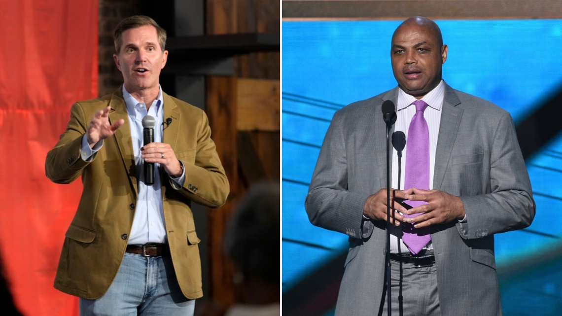 Charles Barkley says Andy Beshear is 1 of only 4 politicians he supports