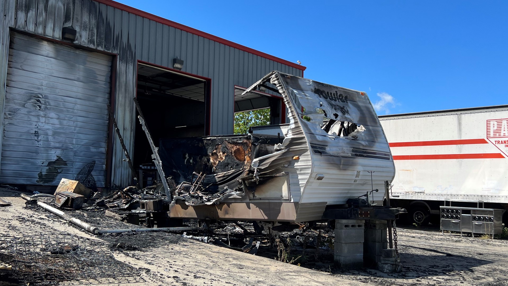 Investigators haven't determined if the fires are connected, but a Zoneton Fire spokesperson said they are of "suspicious" origin.