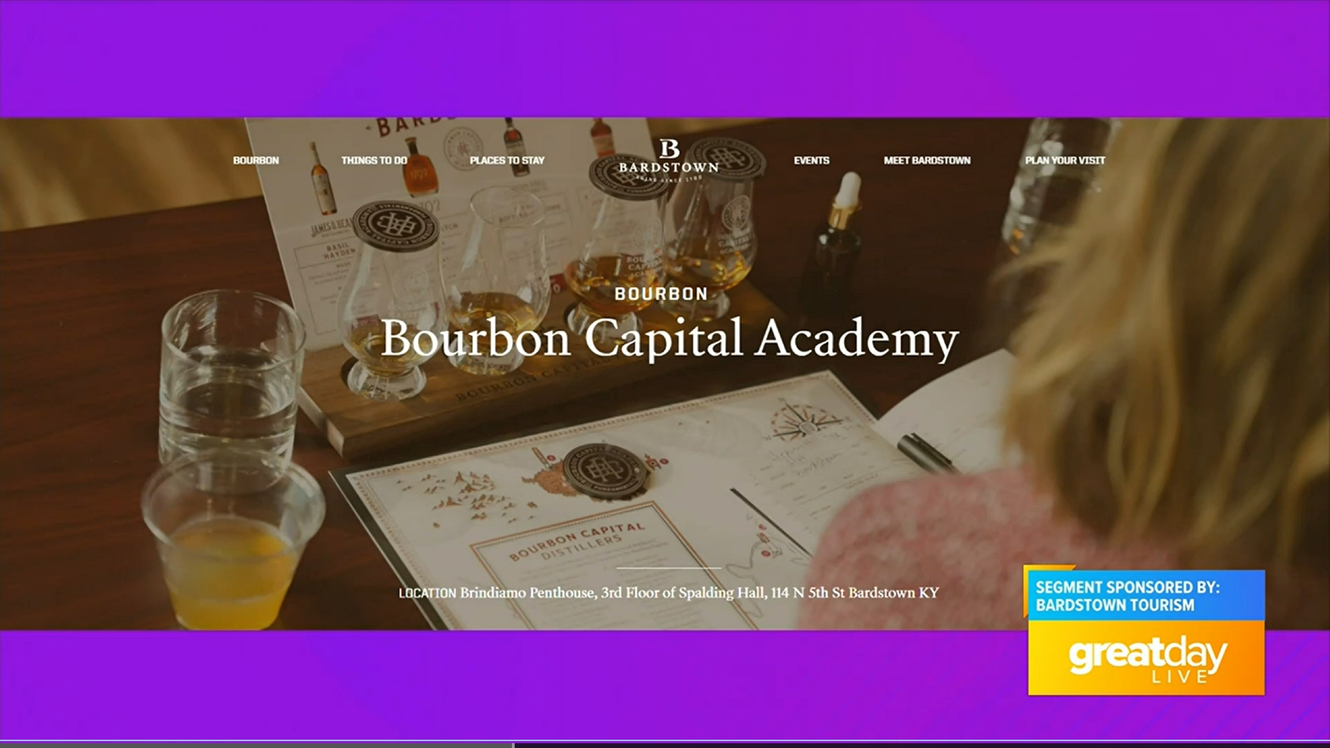 Bourbon Capital Academy is working hard to provide guests with a unique bourbon tasting experience during National Bourbon Week.