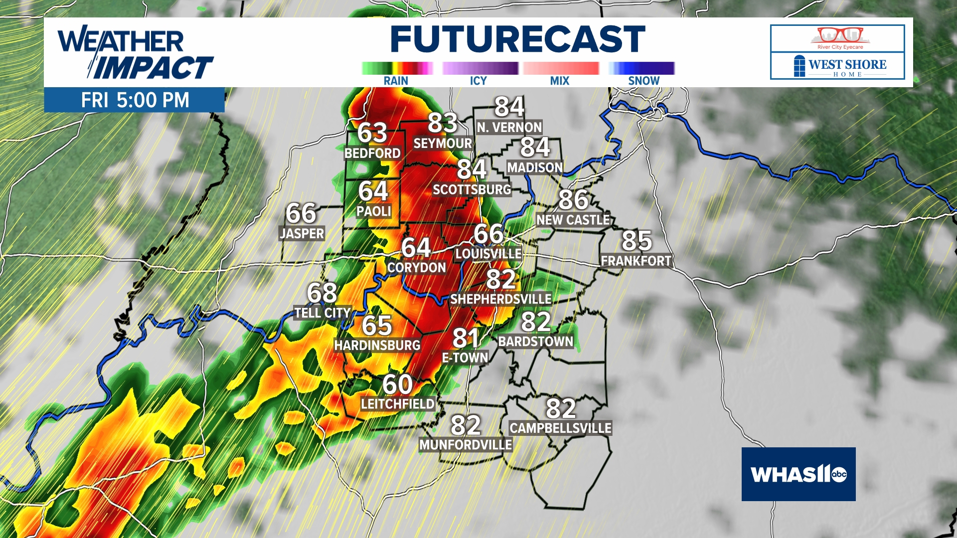 Tornadoes, hail and strong winds possible in Louisville this week. Here ...