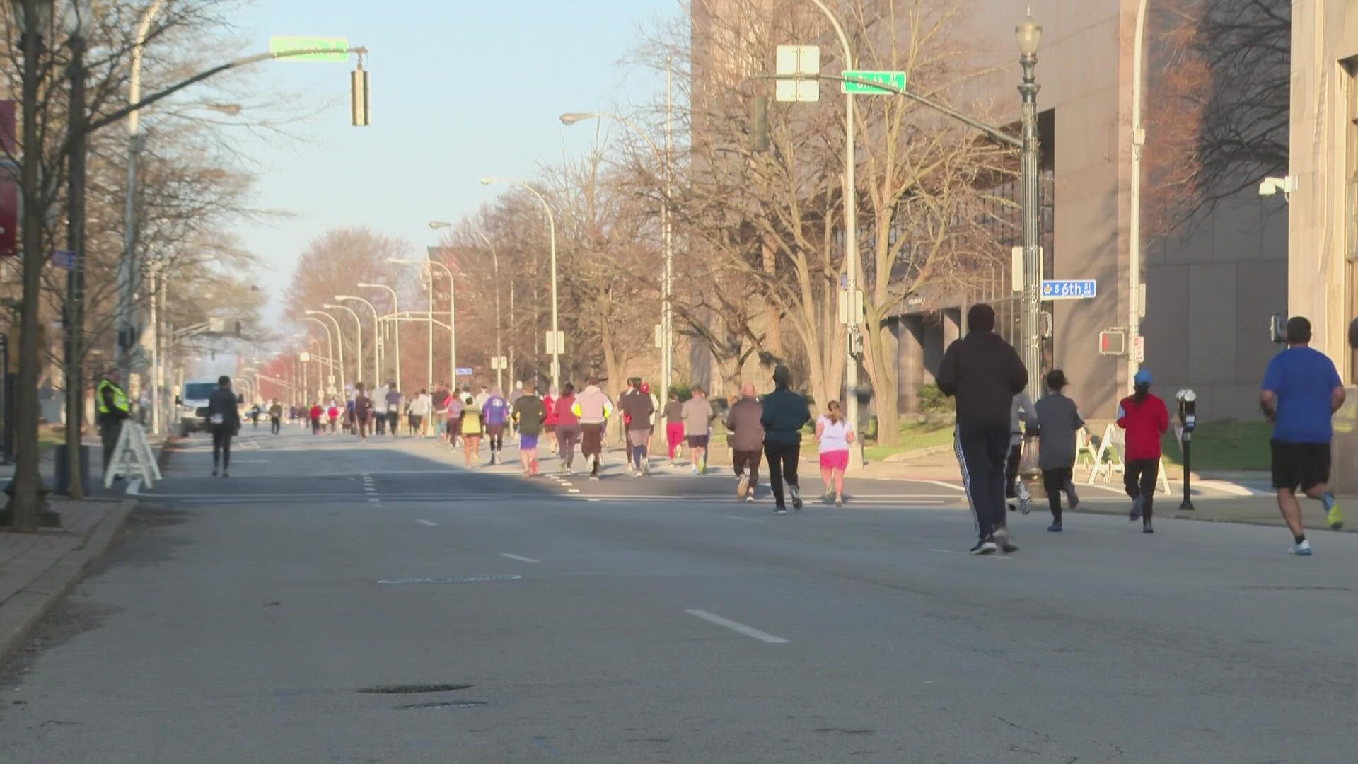 The first leg of the Louisville Triple Crown running series began on March 4.