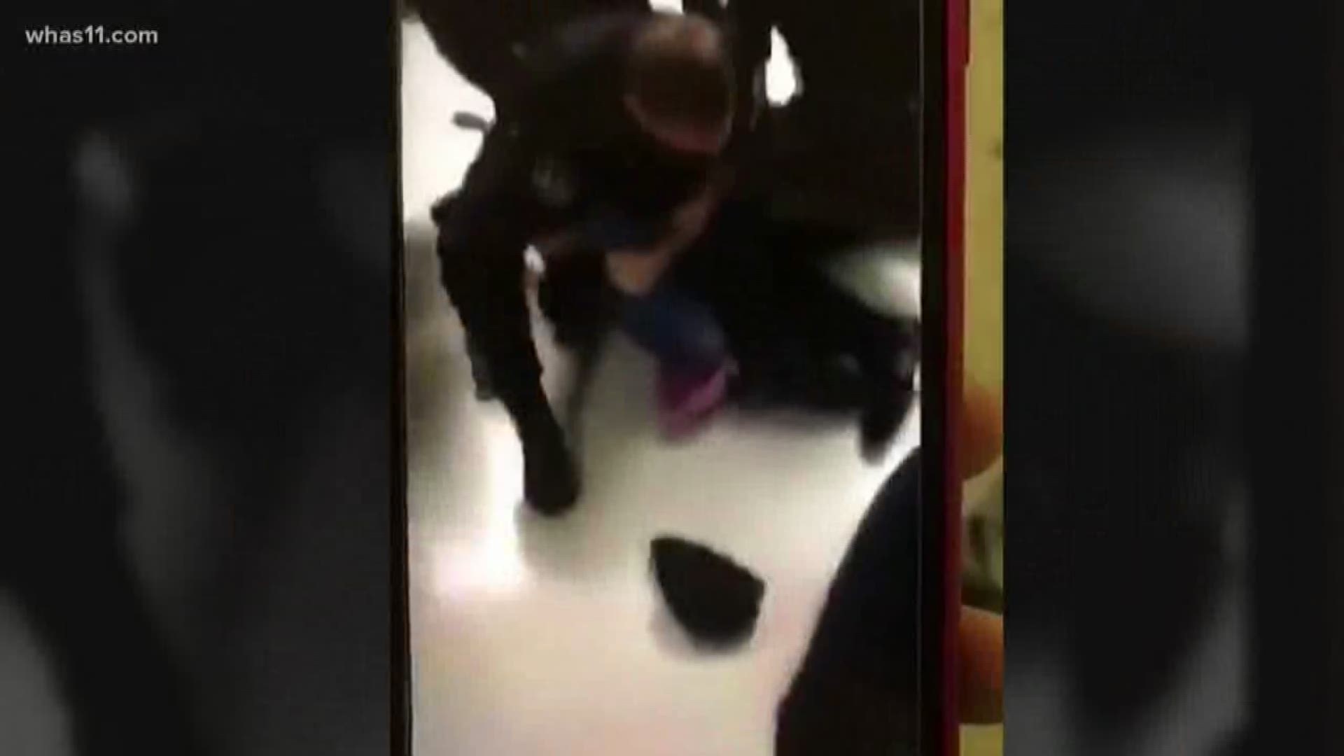 Video of incident at Jeffersontown HS