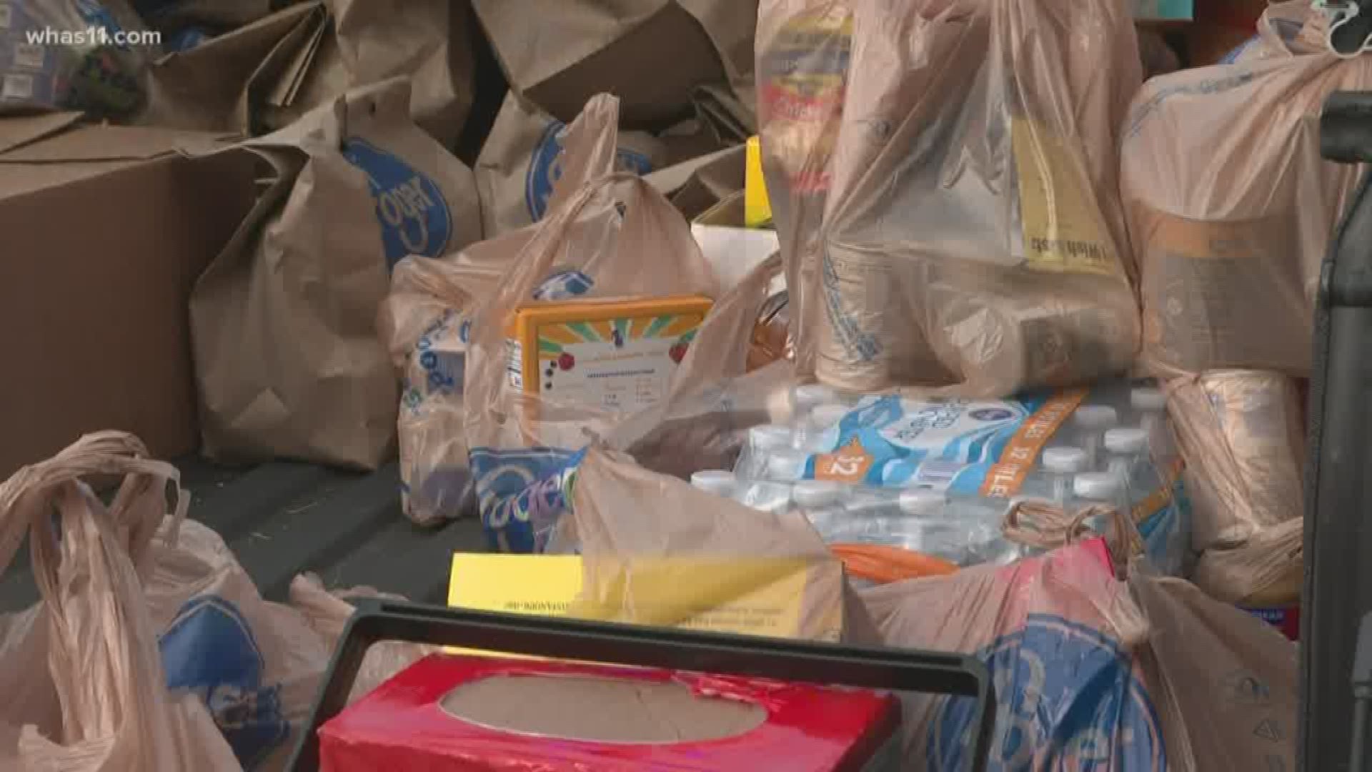 Kentucky State Police held their annual 'Cram the Cruiser' food drive to help needy families across the state during the holidays.