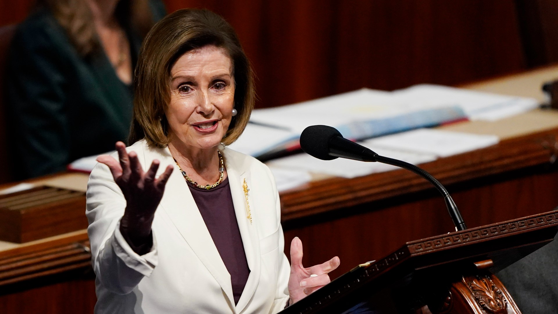 First elected to Congress in 1987, Pelosi made history becoming the first female speaker in 2007, and in 2019 she regained the speaker's gavel.