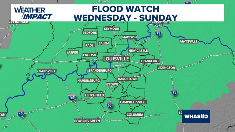 Severe weather outlook for Louisville area ahead of possible tornadoes ...