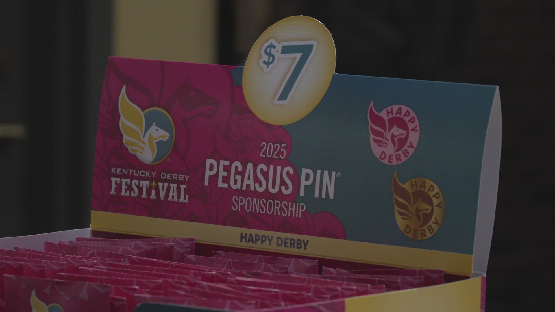 The 53rd edition of the pin highlights the Pegasus itself.