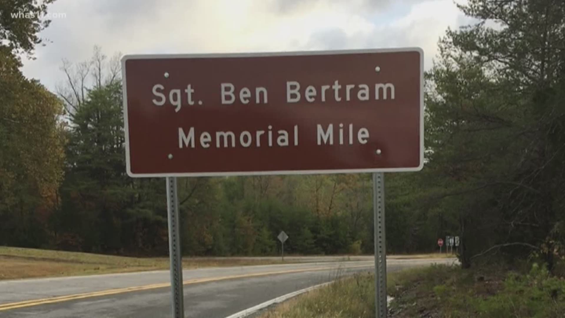 Sgt. Bertram of Charlestown died in 2018 in a car chase.