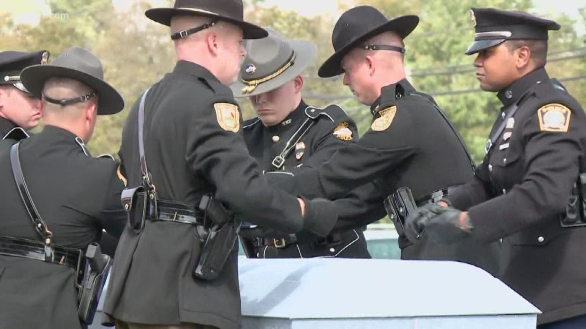 Meade County Deputy Chris Hulsey was laid to rest, one week after dying in the line of duty.