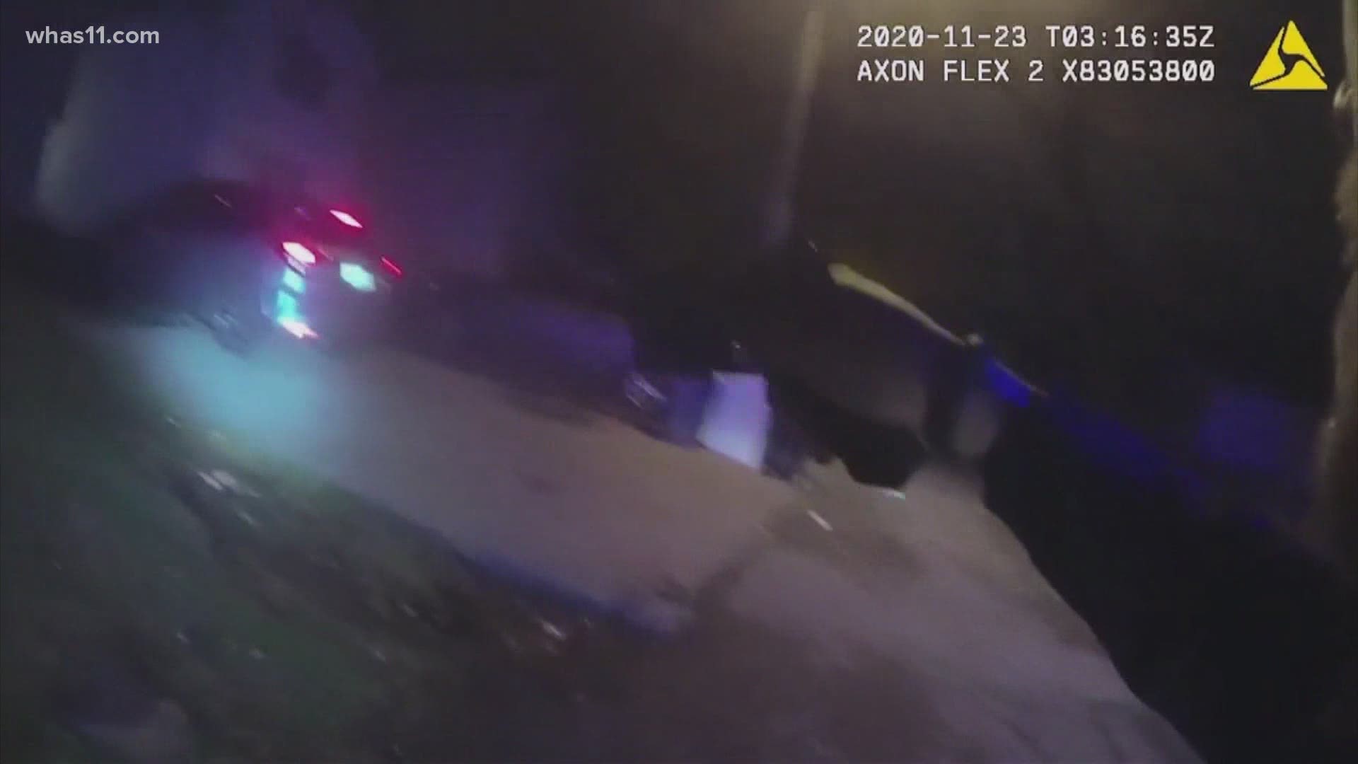 Kentucky State Police have released body camera footage from a shooting involving the Louisville Metro Police Department on Sunday, Nov. 22.