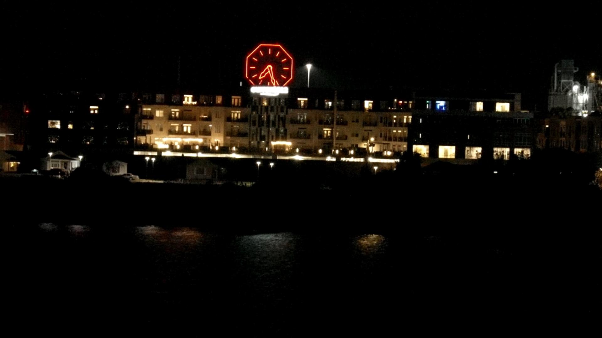 Southern Indiana's Colgate Clock shines brightly for 101st year ...