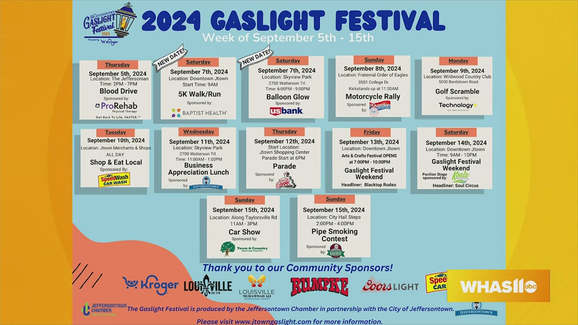 The 55th Annual Gaslight Festival Returns to Jtown This September