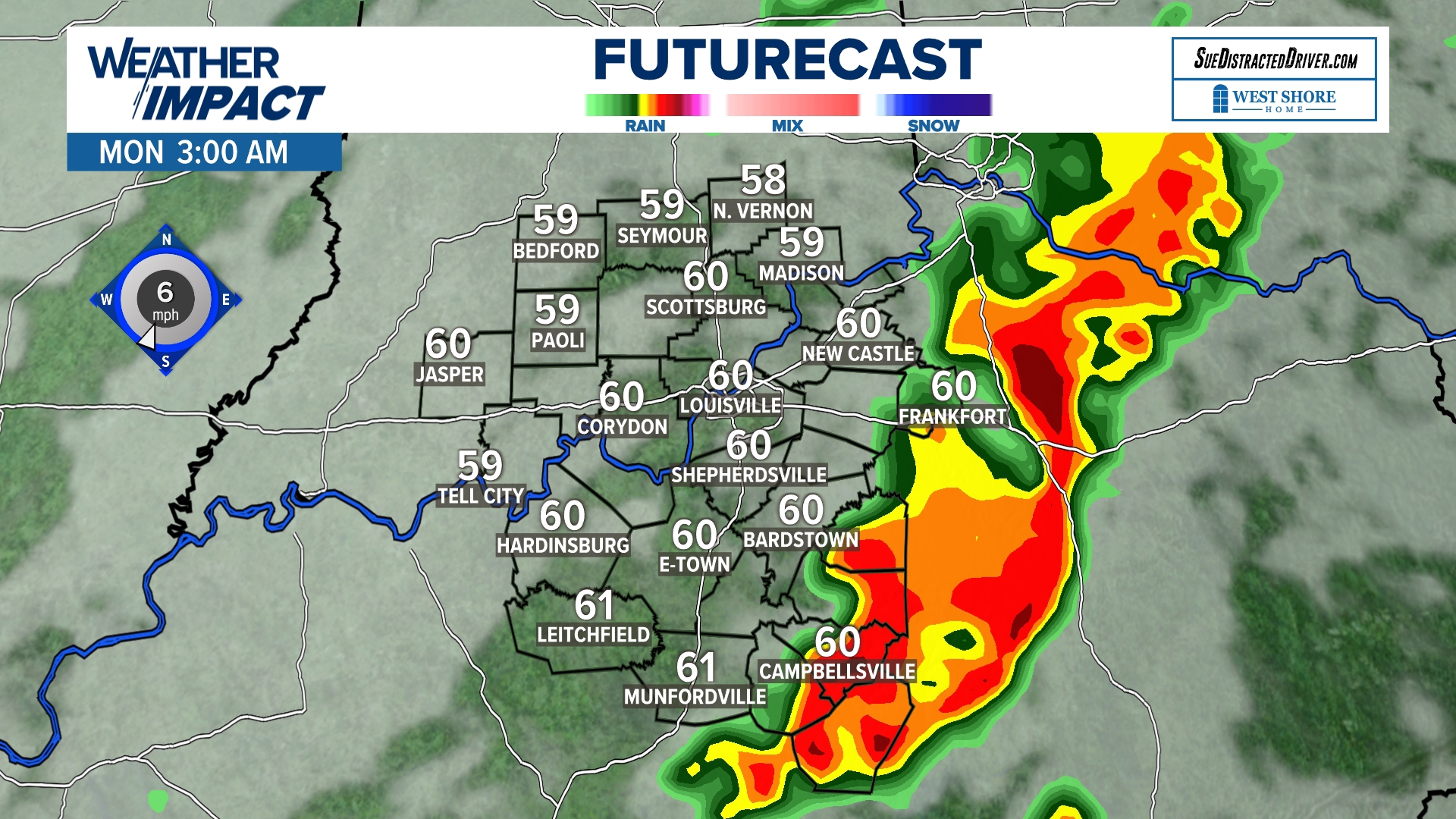 Kentucky and southern Indiana brace for severe storms Sunday | whas11.com